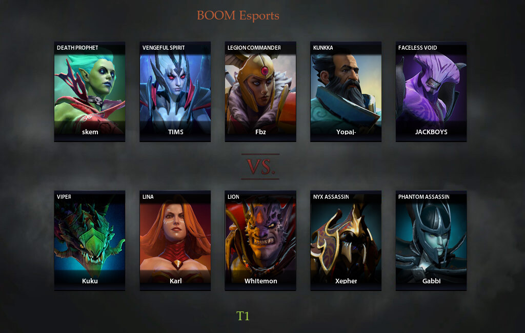 T Vs Boom Dpc Tour Regional Finals Dota