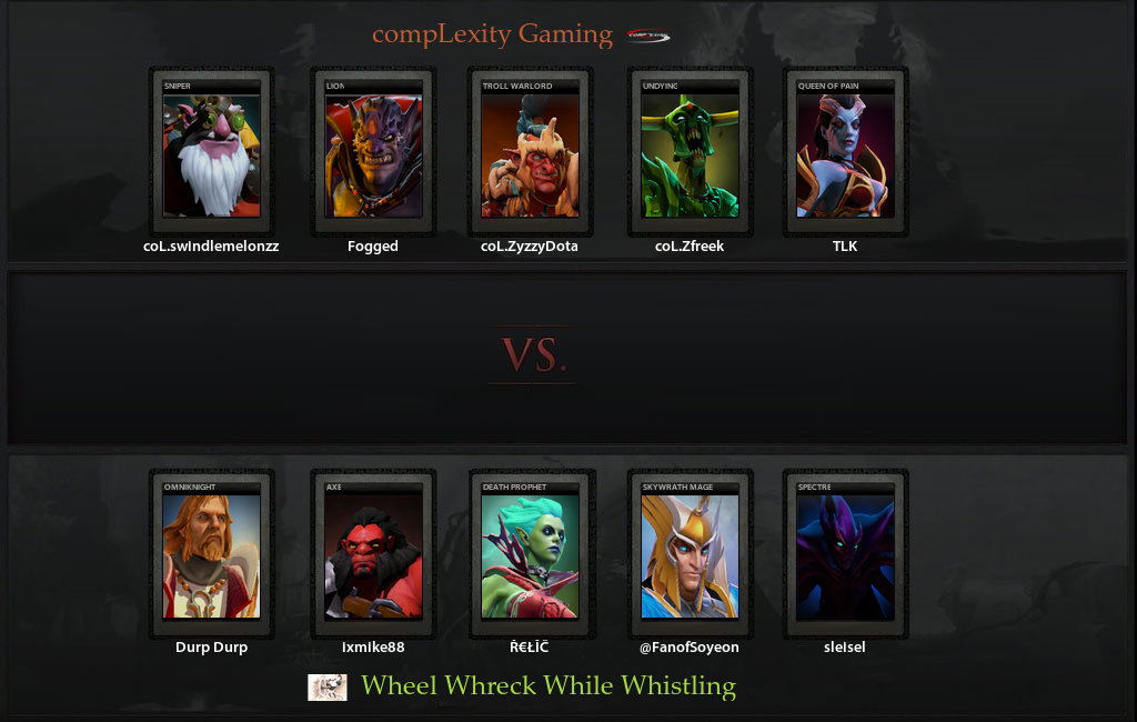 Wheel vs coL. Match 24.03.2015 on StarLadder StarSeries S12 Dota 2