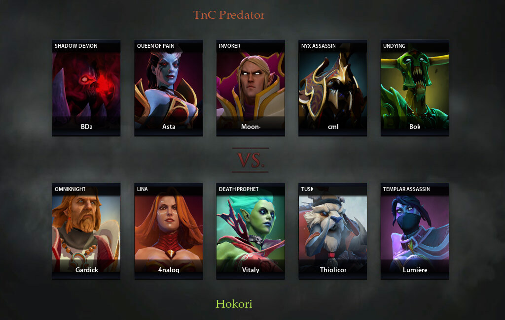 Hokori Vs Tnc Bts Pro Series S Dota