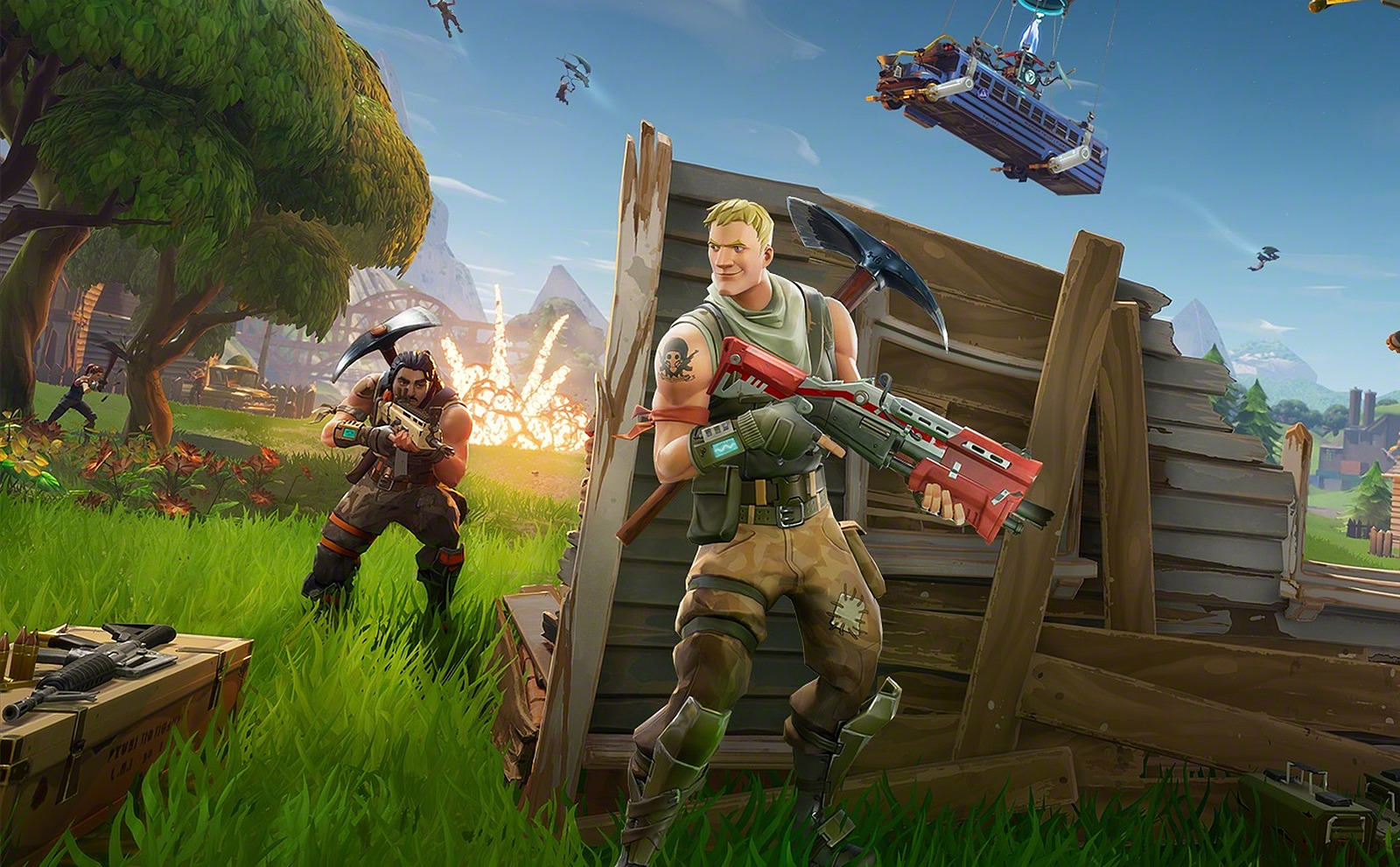 В Fortnite вернули набор оригинальных скинов — игроки раскритиковали Epic  Games за высокую цену предметов. Fortnite News