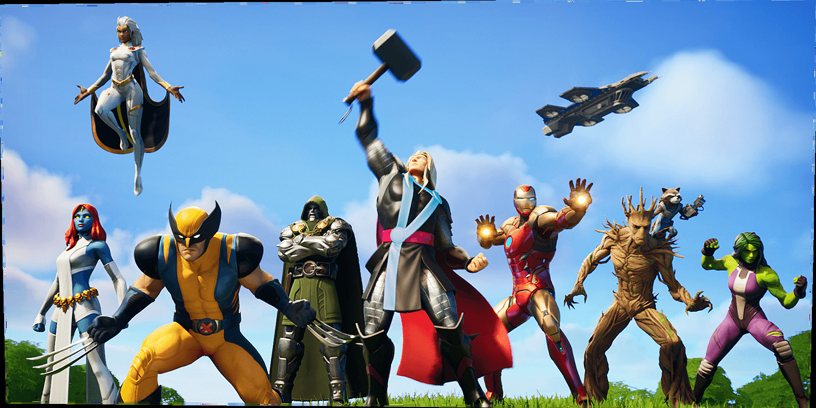 Четвертый сезон Fortnite посвятили героям Marvel. Он не будет доступен  пользователям Mac и iOS. Fortnite News