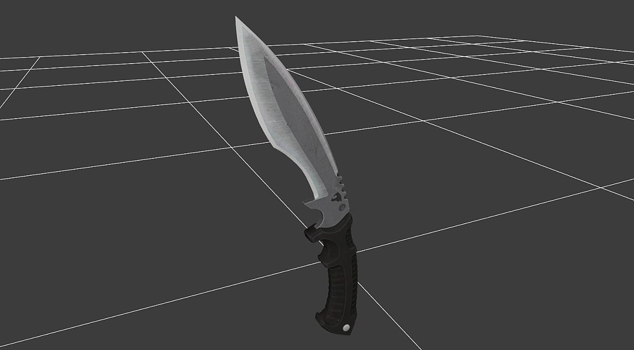 Kukri, twin-blade knife, and other weapons discovered in game files of  Counter-Strike Source 2. Новости CS 2